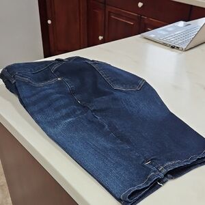 Liz Claiborne Dark Blue Denim Shorts